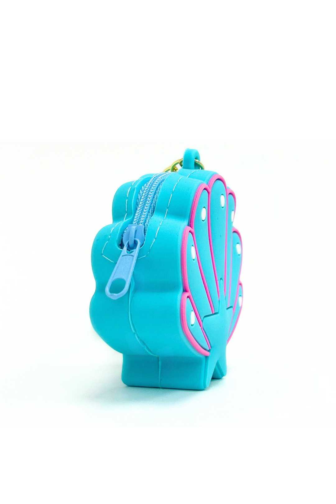Seashell Silicone Keychain Pouch