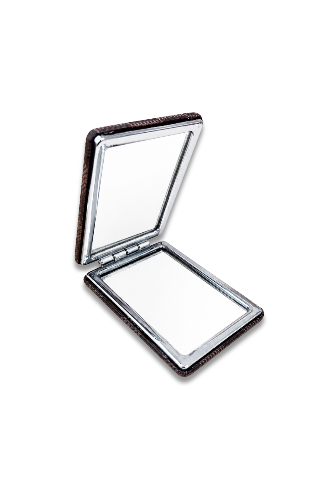 Checkered Cosmetic Compact Mirror