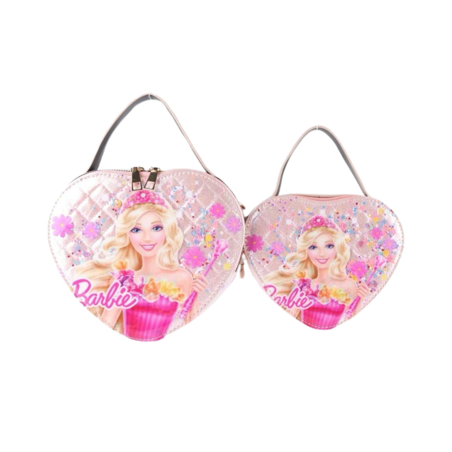A1864 Barbie Heart Shaped Handbag / Crossbody