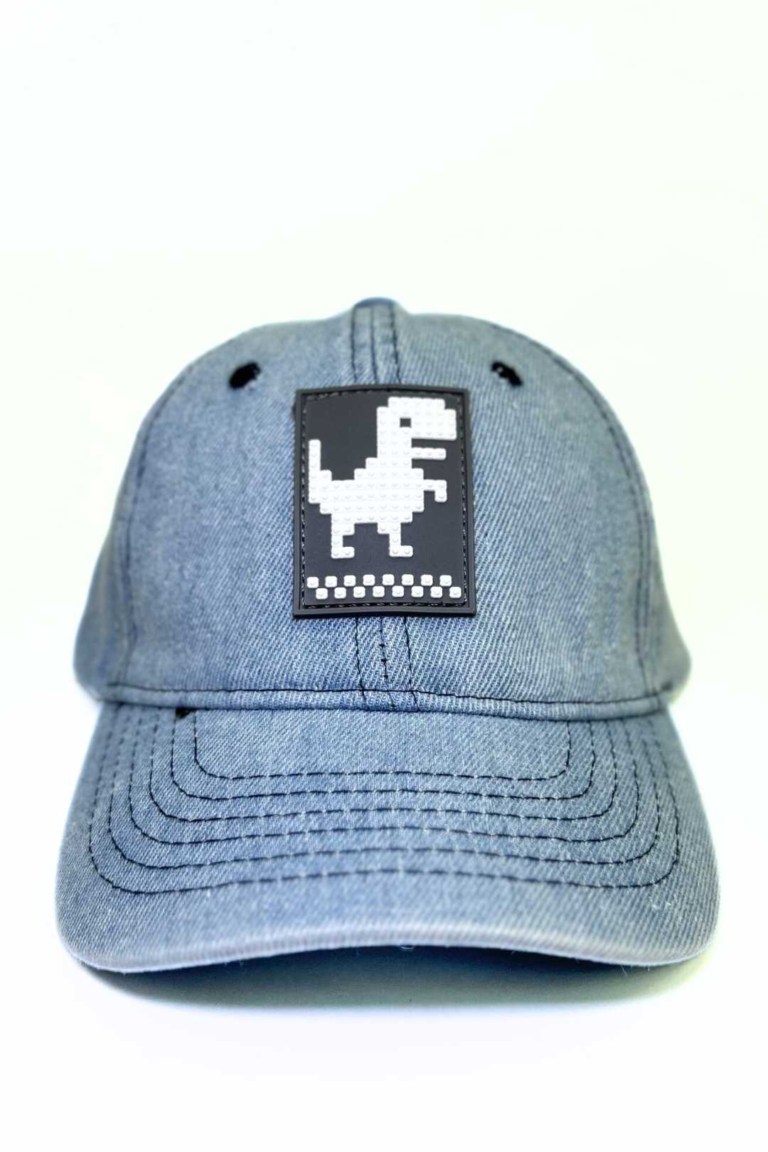 XPA41710 Pixel Dinosaur Cap