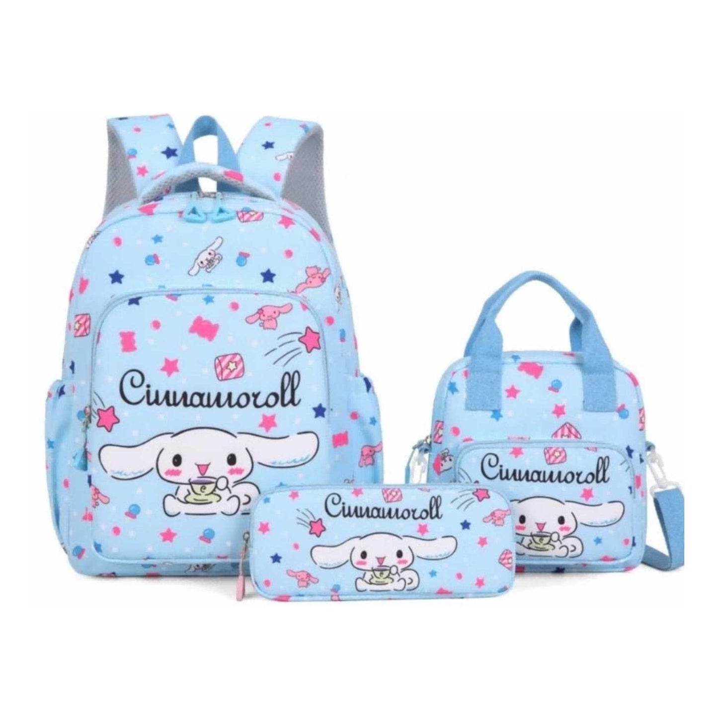 G646 Cinnamoroll 3 Piece Backpack Set
