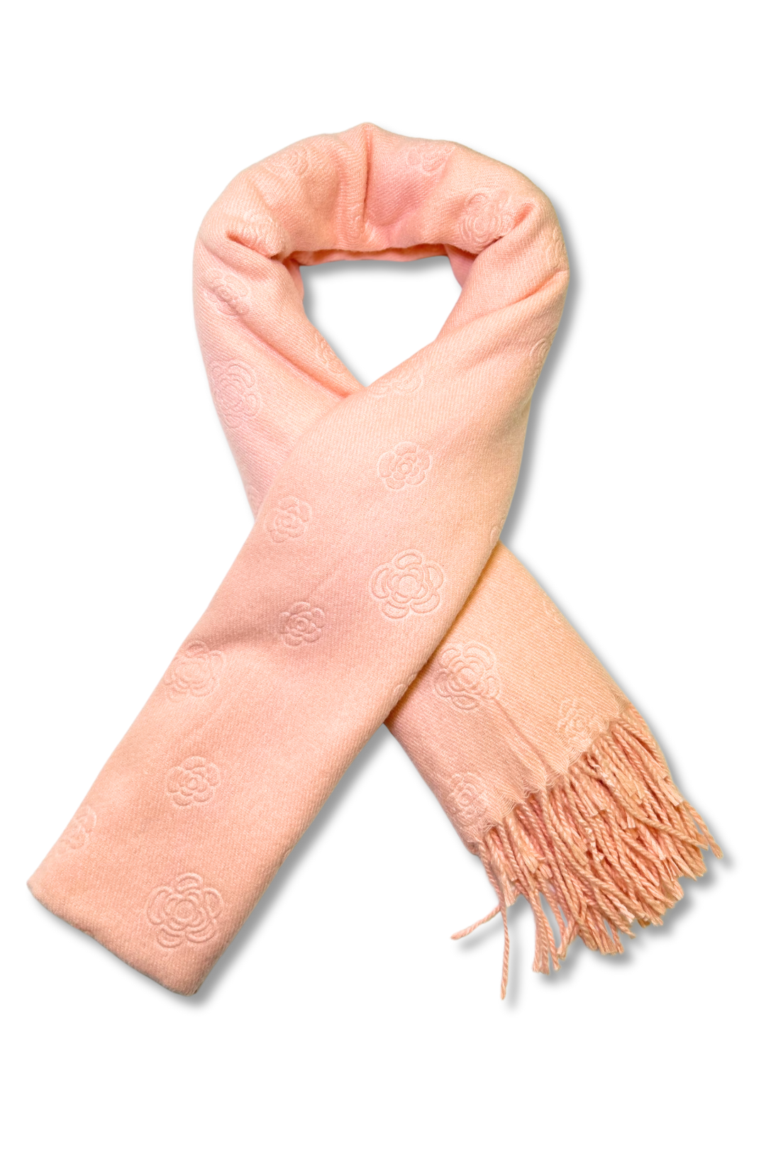 Ladies Flower Patterned Scarf