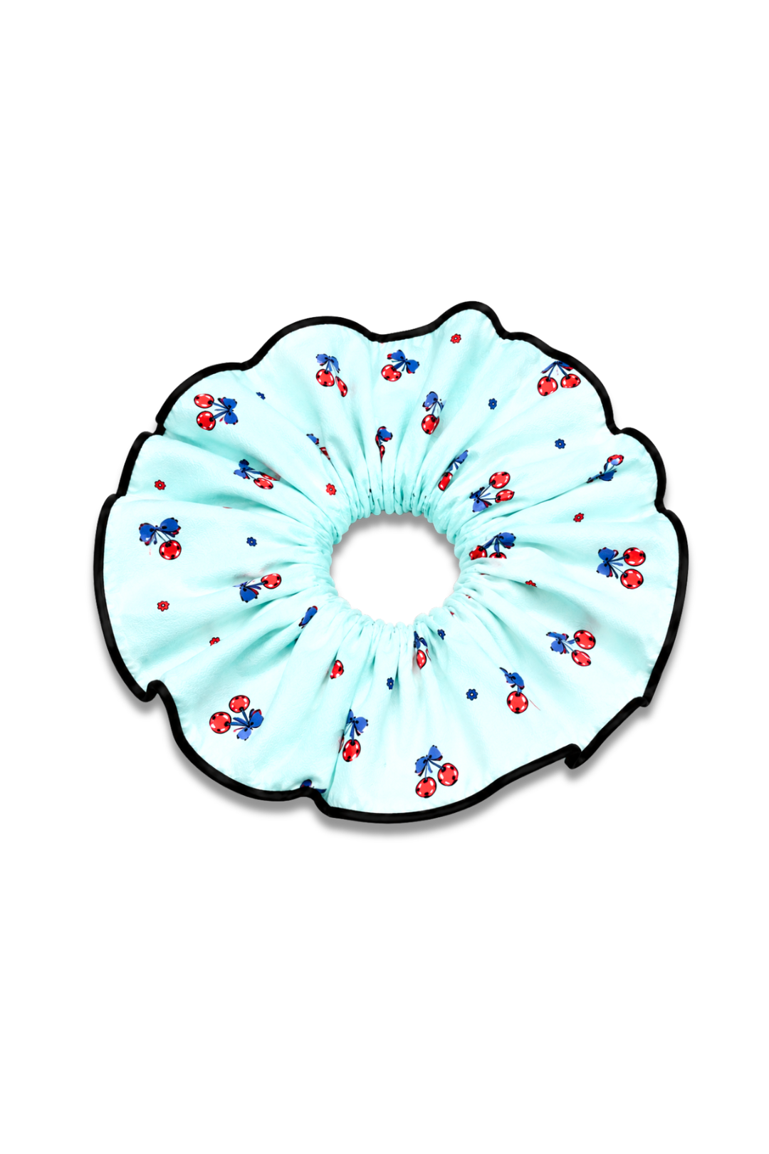 Cherry Print Hair Scrunchie