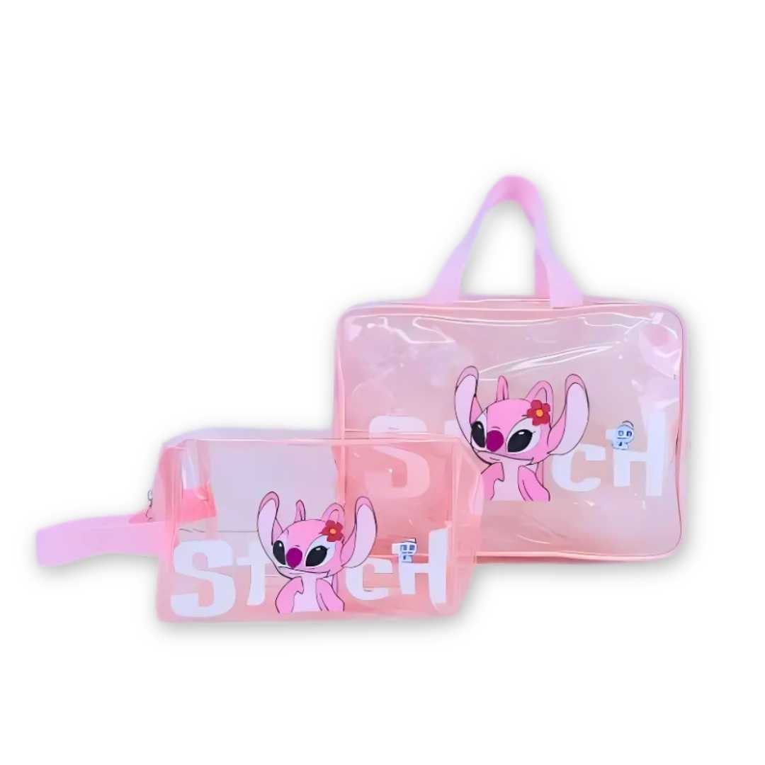 AB194 Lilo & Stitch 2 Piece Multipurpose Pouch Set