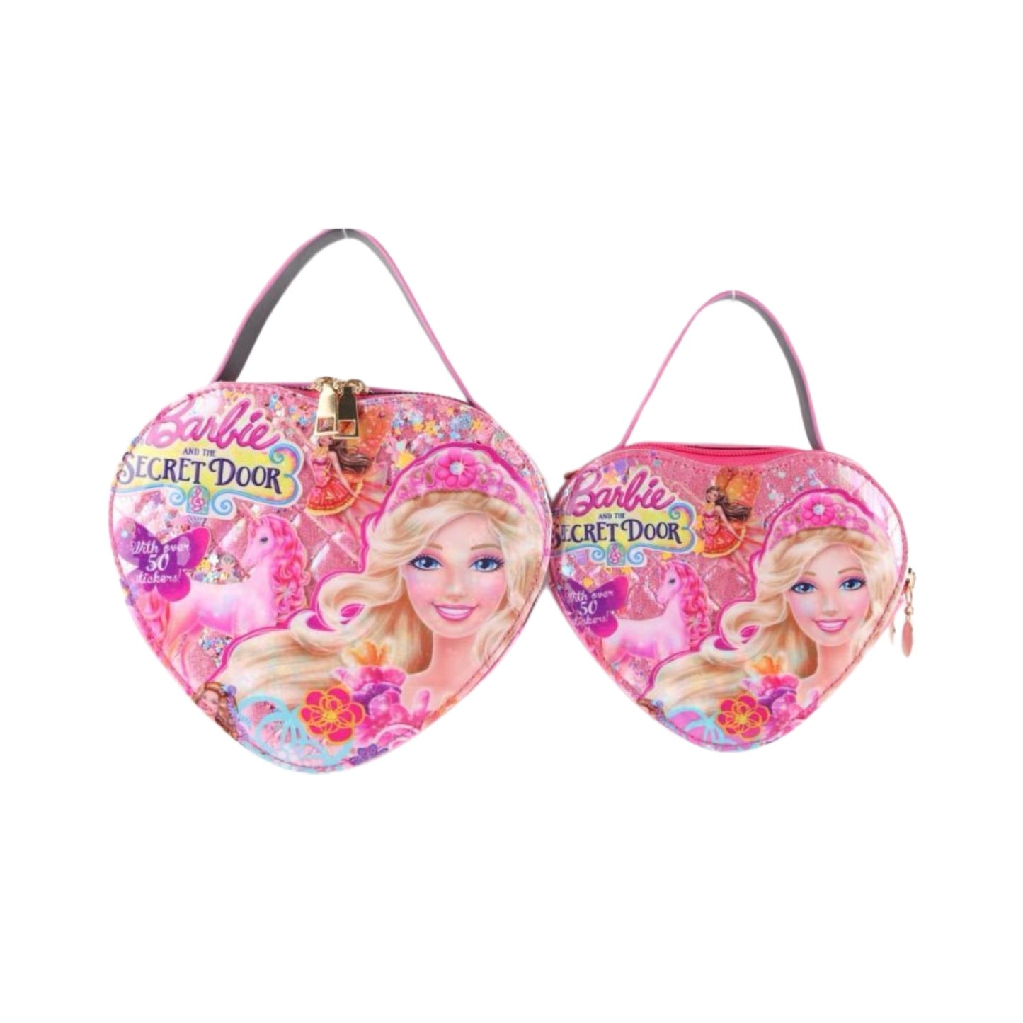 A1864 Barbie Heart Shaped Handbag / Crossbody