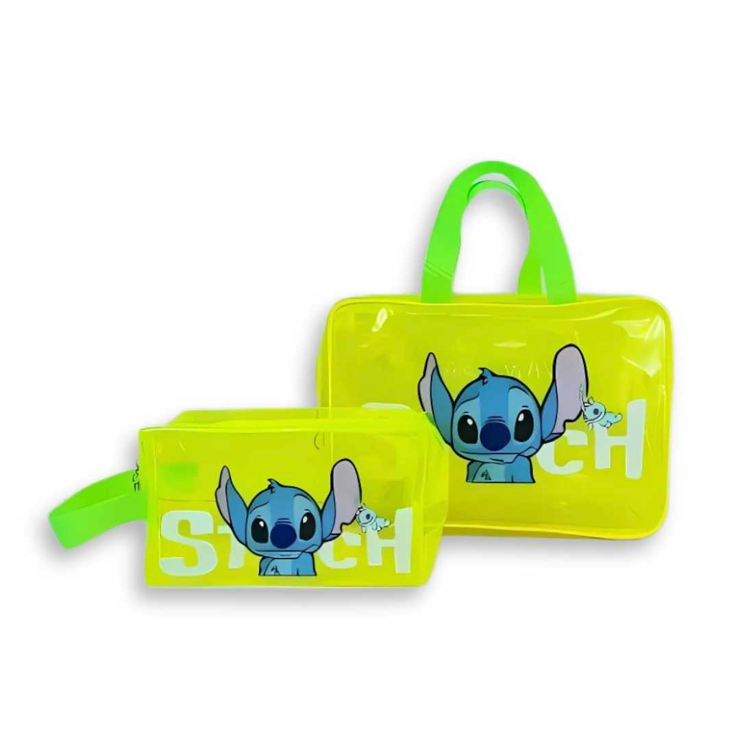 AB194 Lilo & Stitch 2 Piece Multipurpose Pouch Set