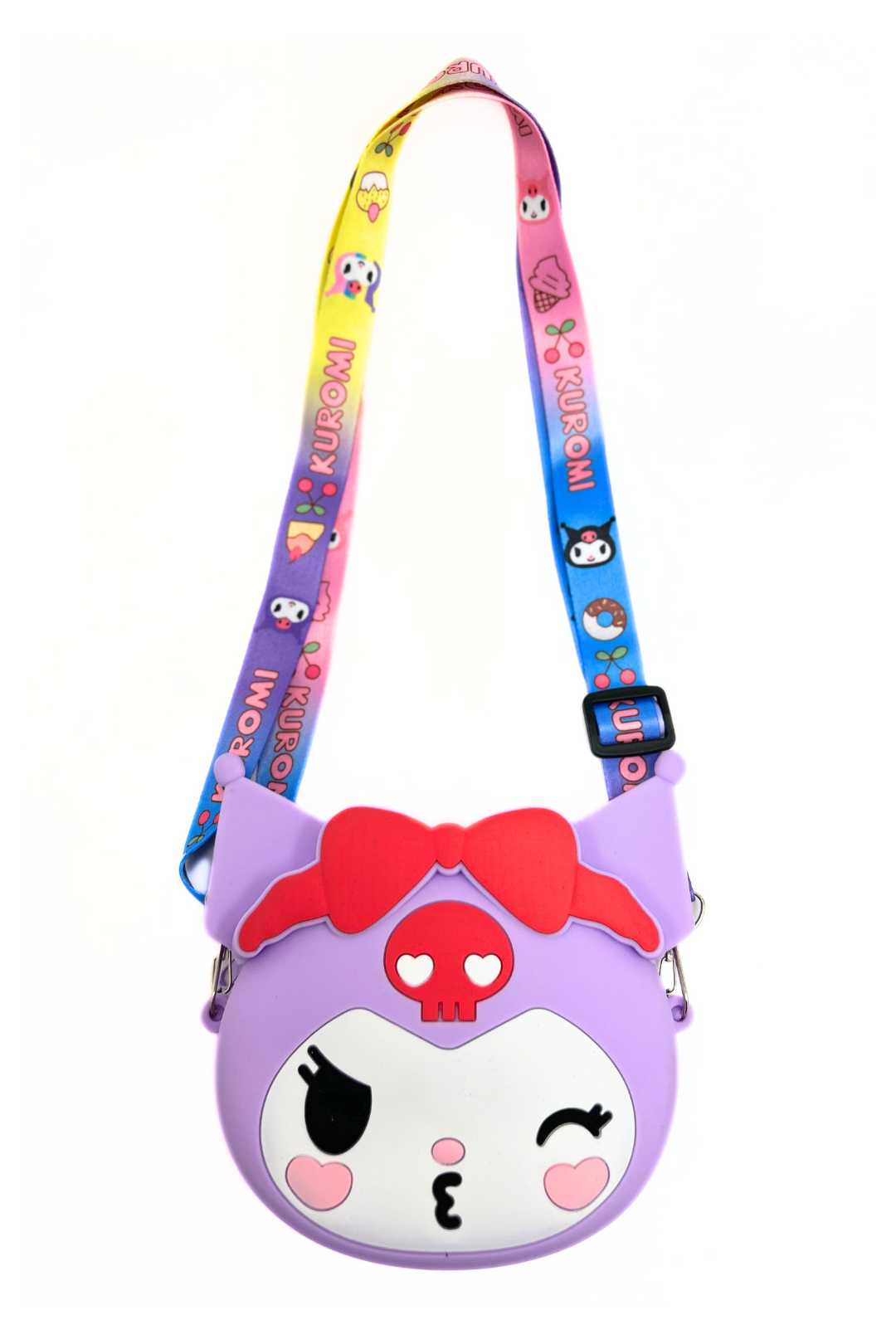 Kuromi Silicone Crossbody