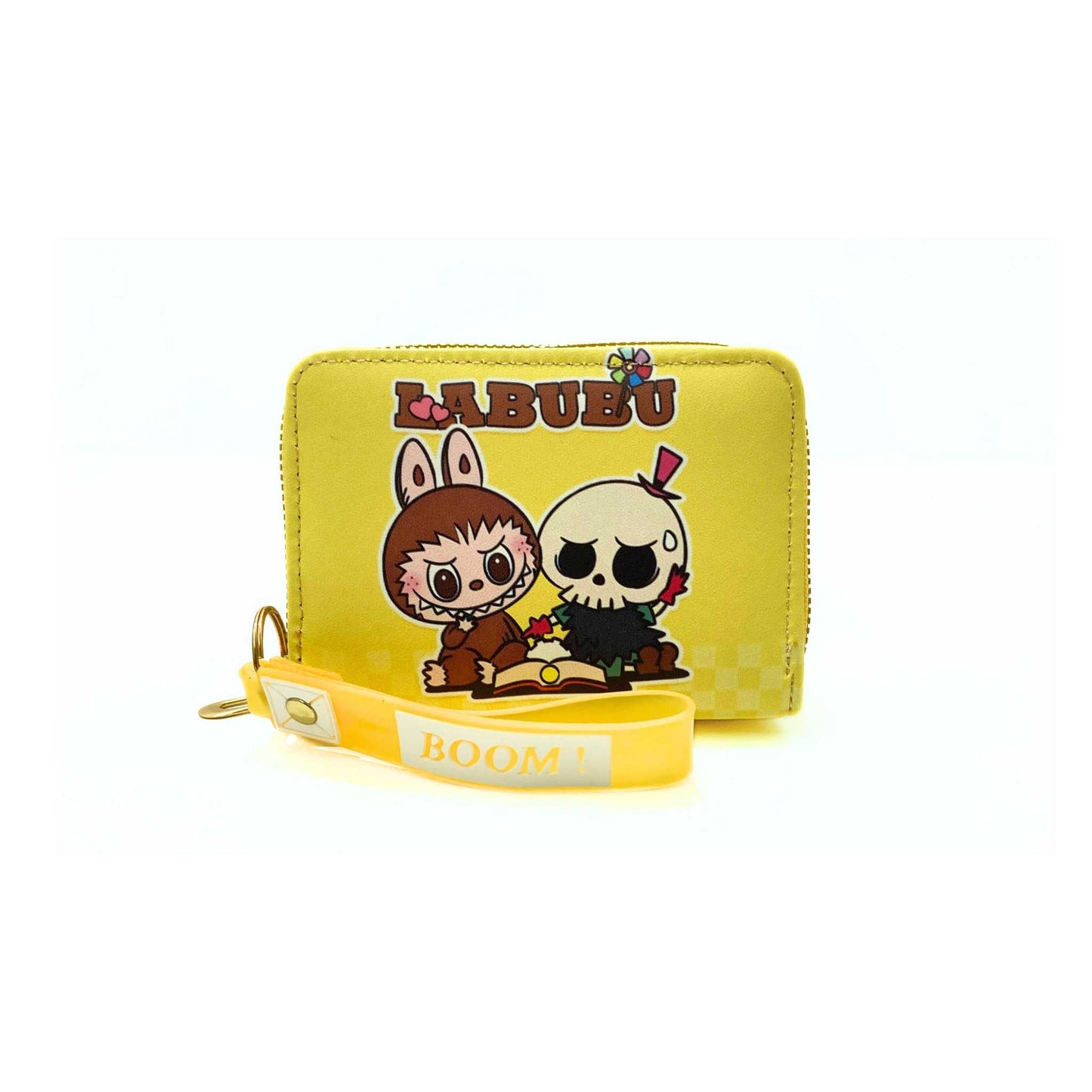 S3798 Labubu Mini Wallet with Wristlet strap