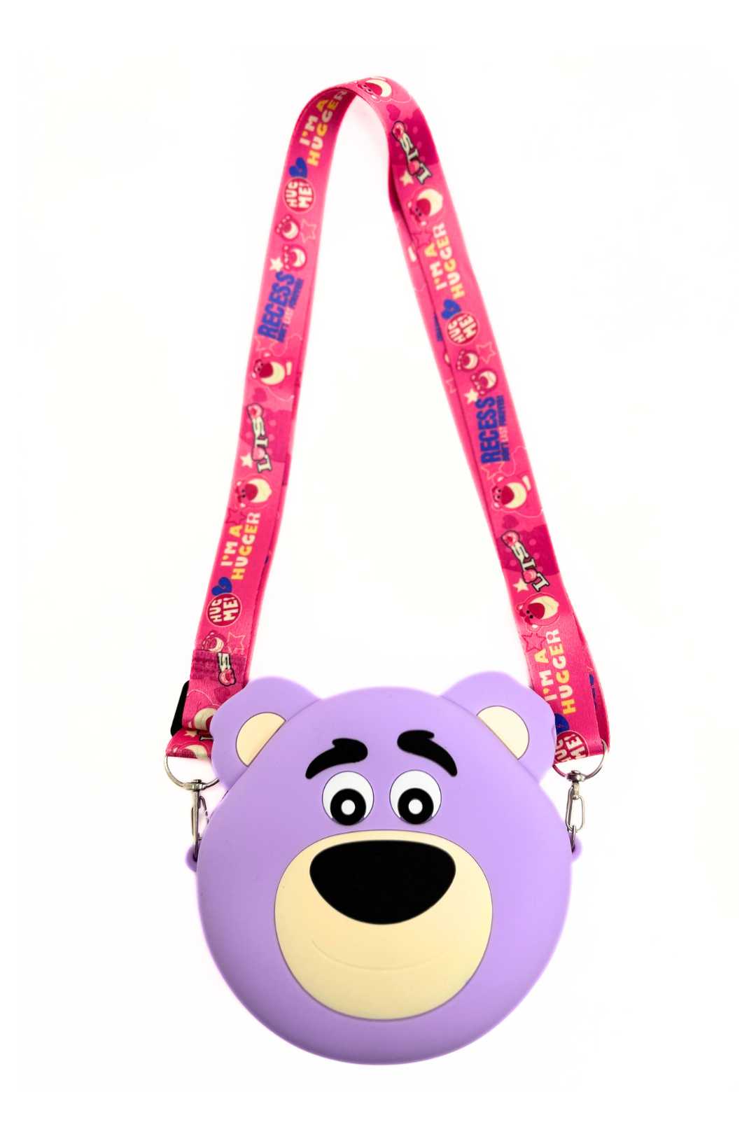 Bear Silicone Crossbody