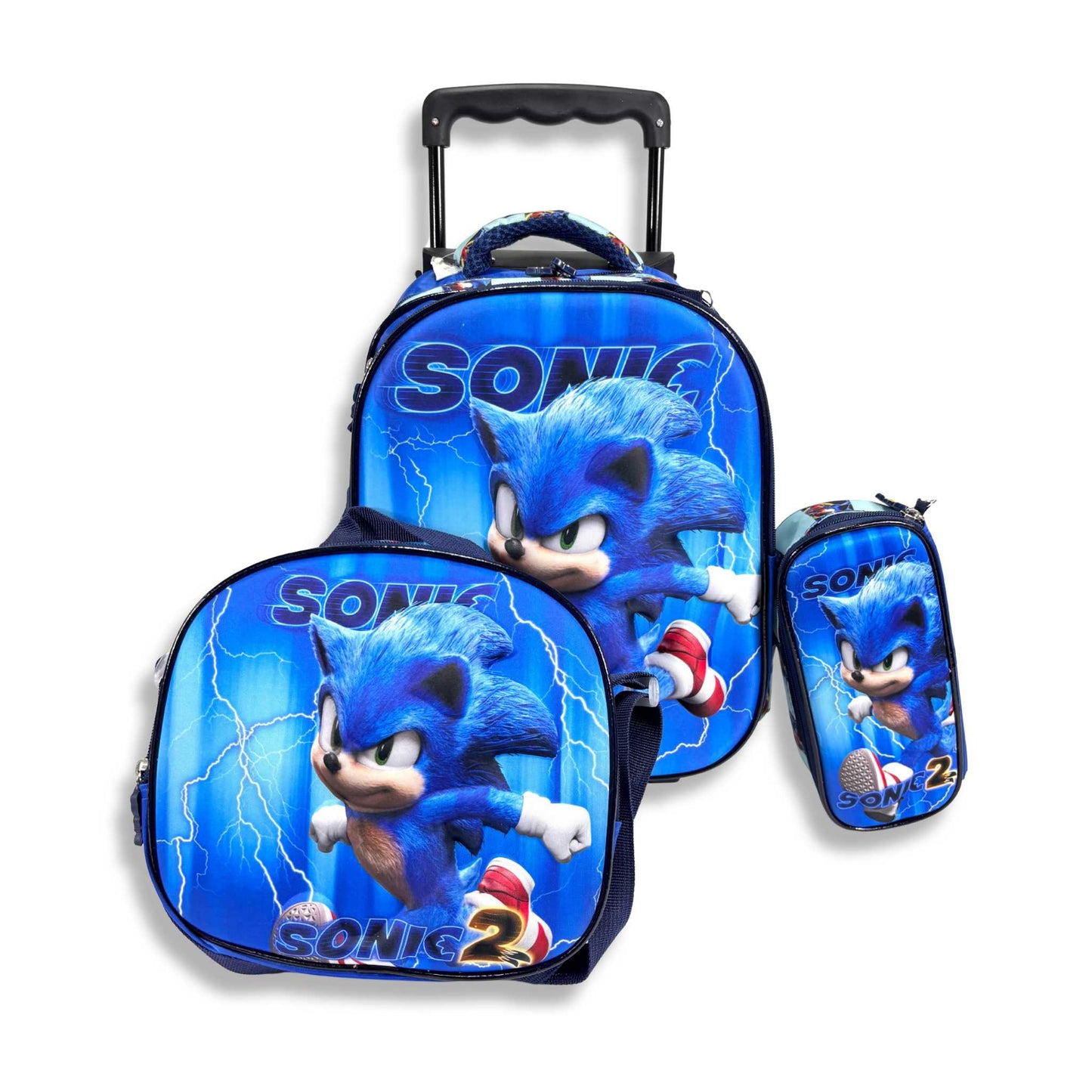 Sonic Trolley Backpack Set