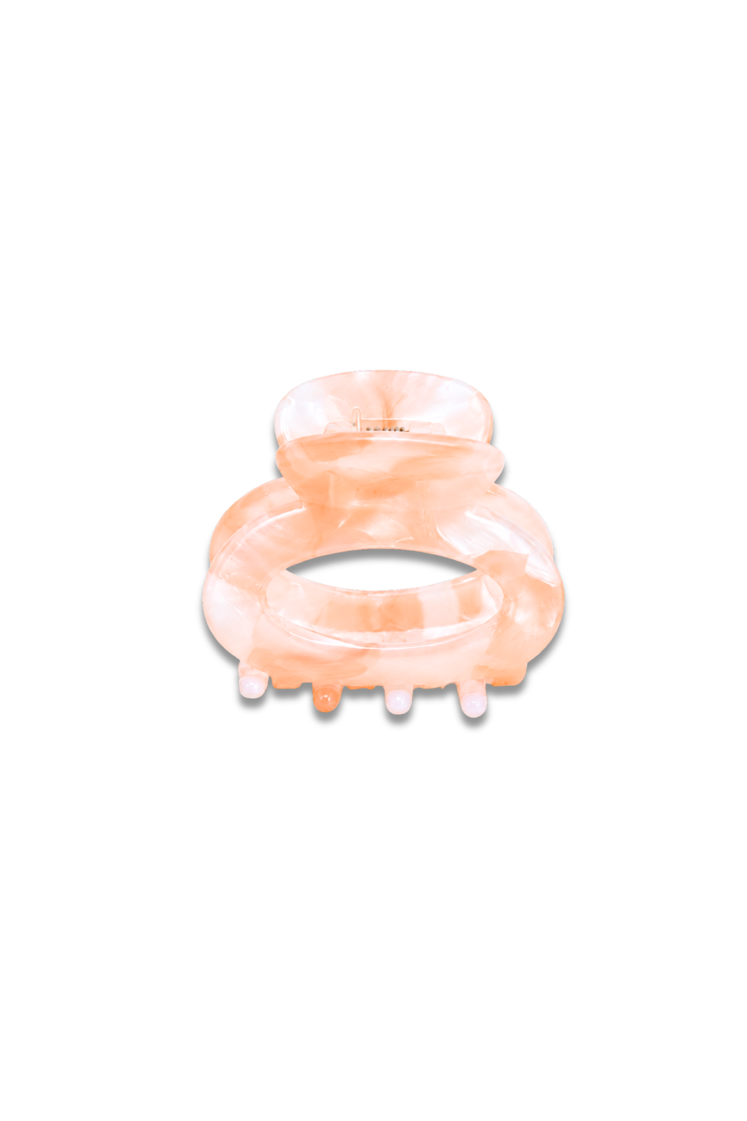 Marble Mini Hair Claw Clip
