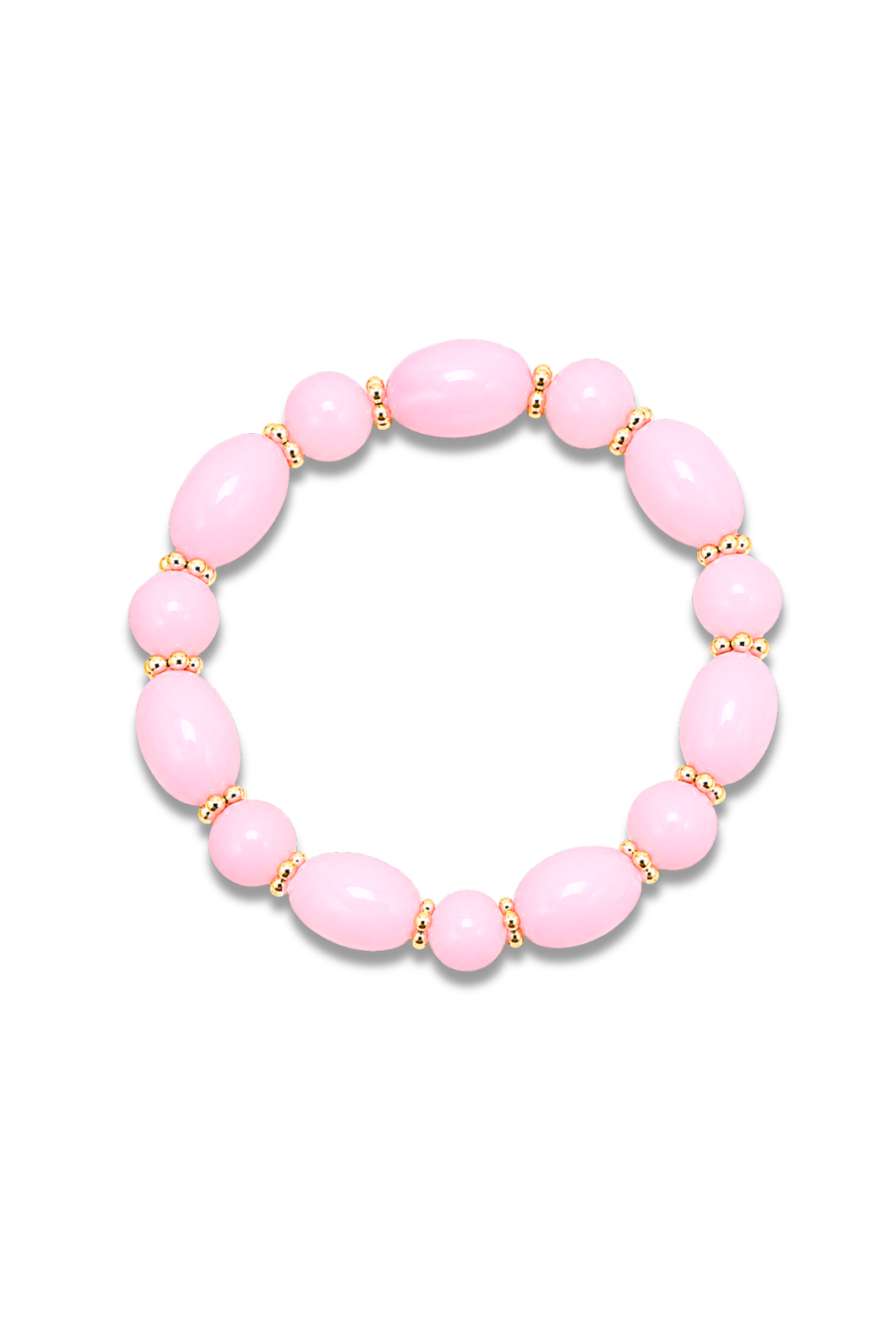 Oval Shaped Beaded Bracelet