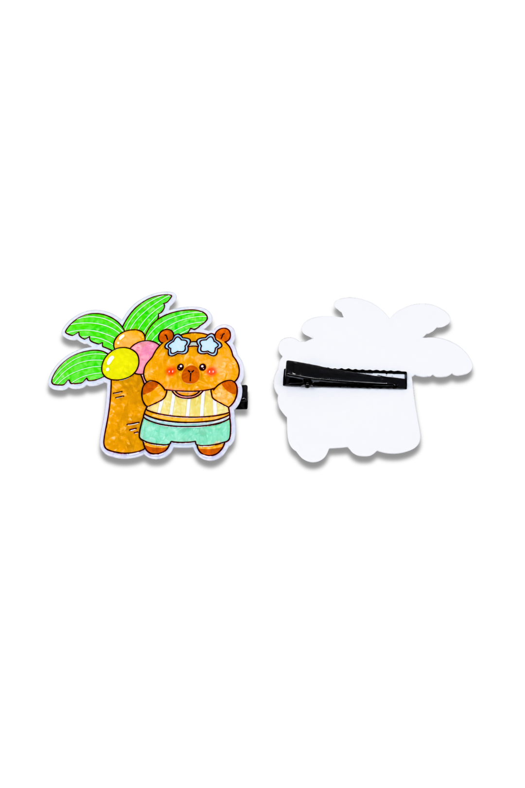 Capybara Beach Hair Clip