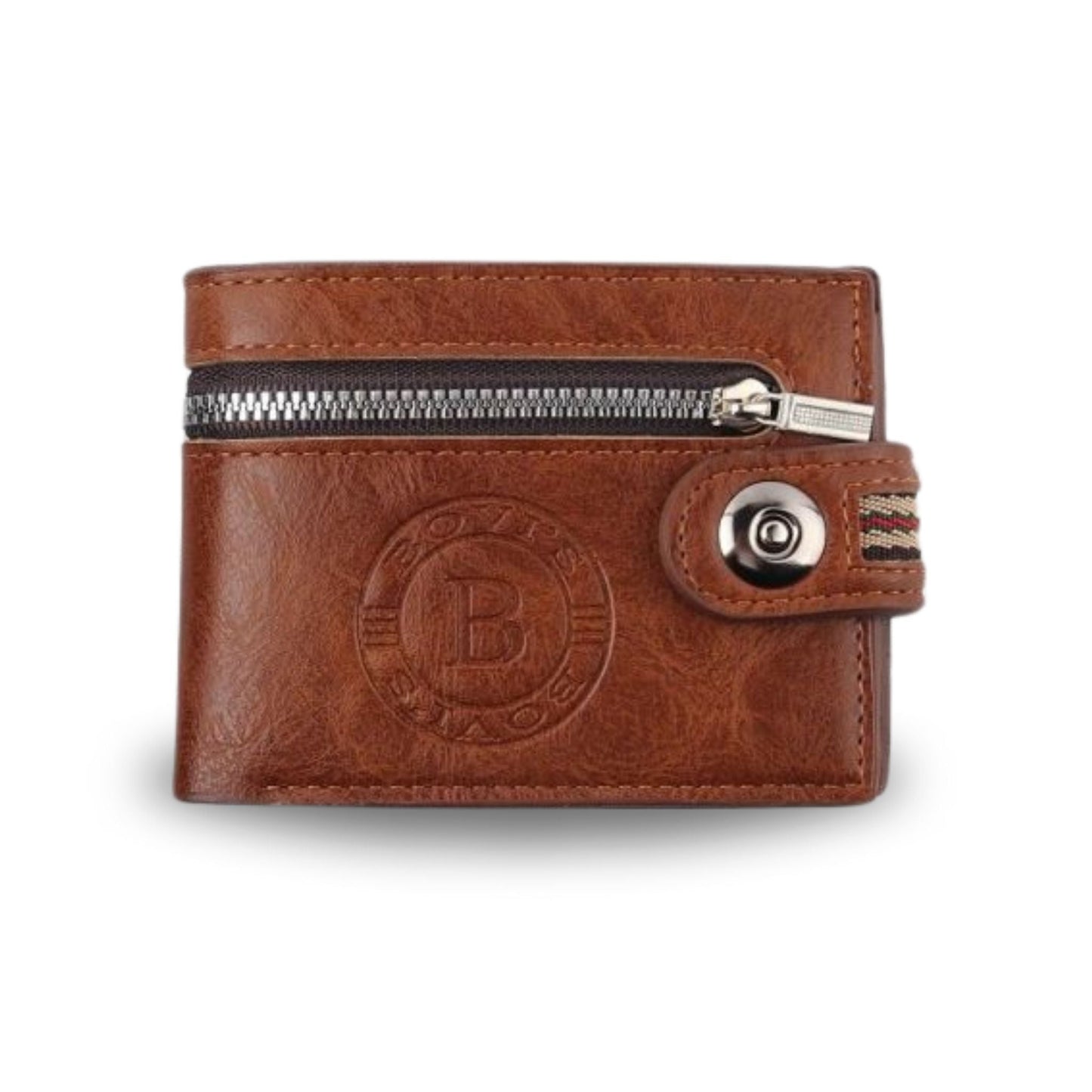 S3468 Men's Faux Leather Wallet