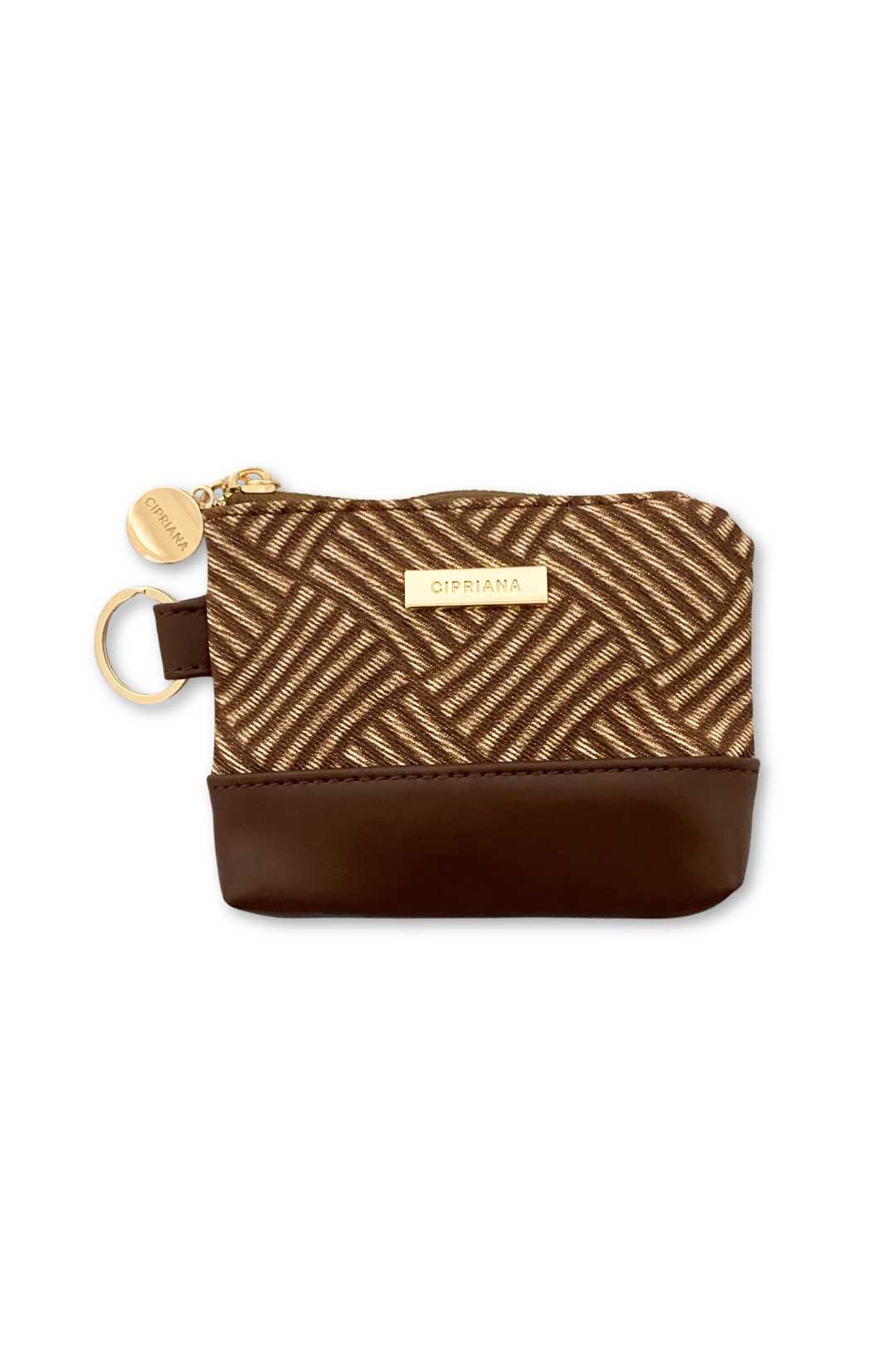 BL2534 Cipriana Patterned Keychain Pouch