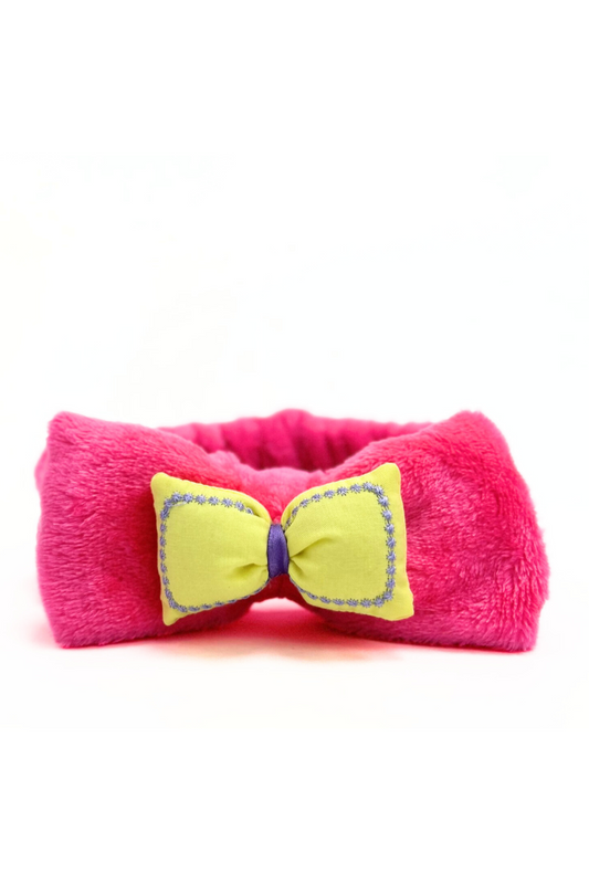 2501 Plush Bow Headband