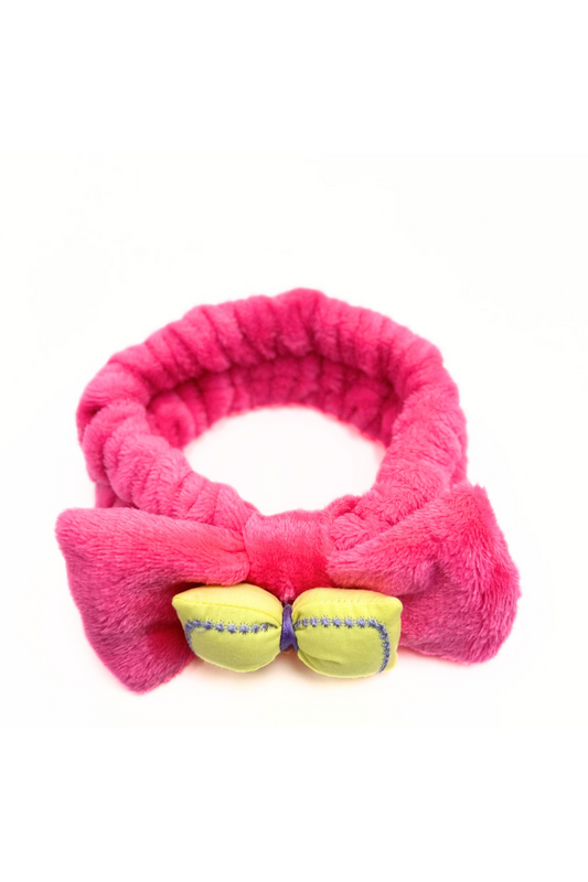2501 Plush Bow Headband