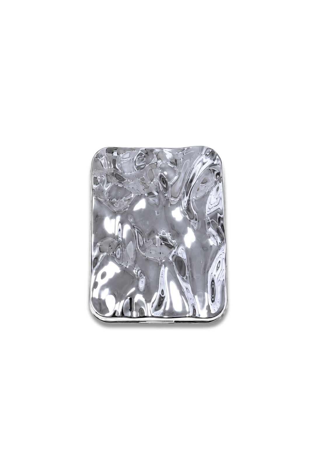 Metallic Cosmetic Compact Mirror