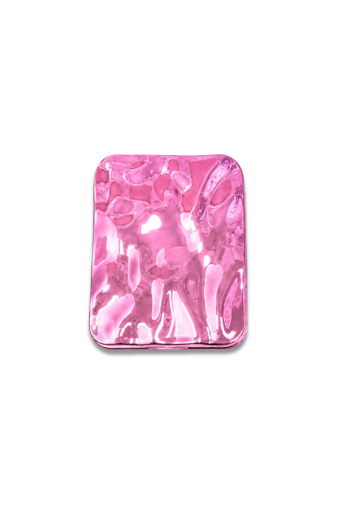 Metallic Cosmetic Compact Mirror