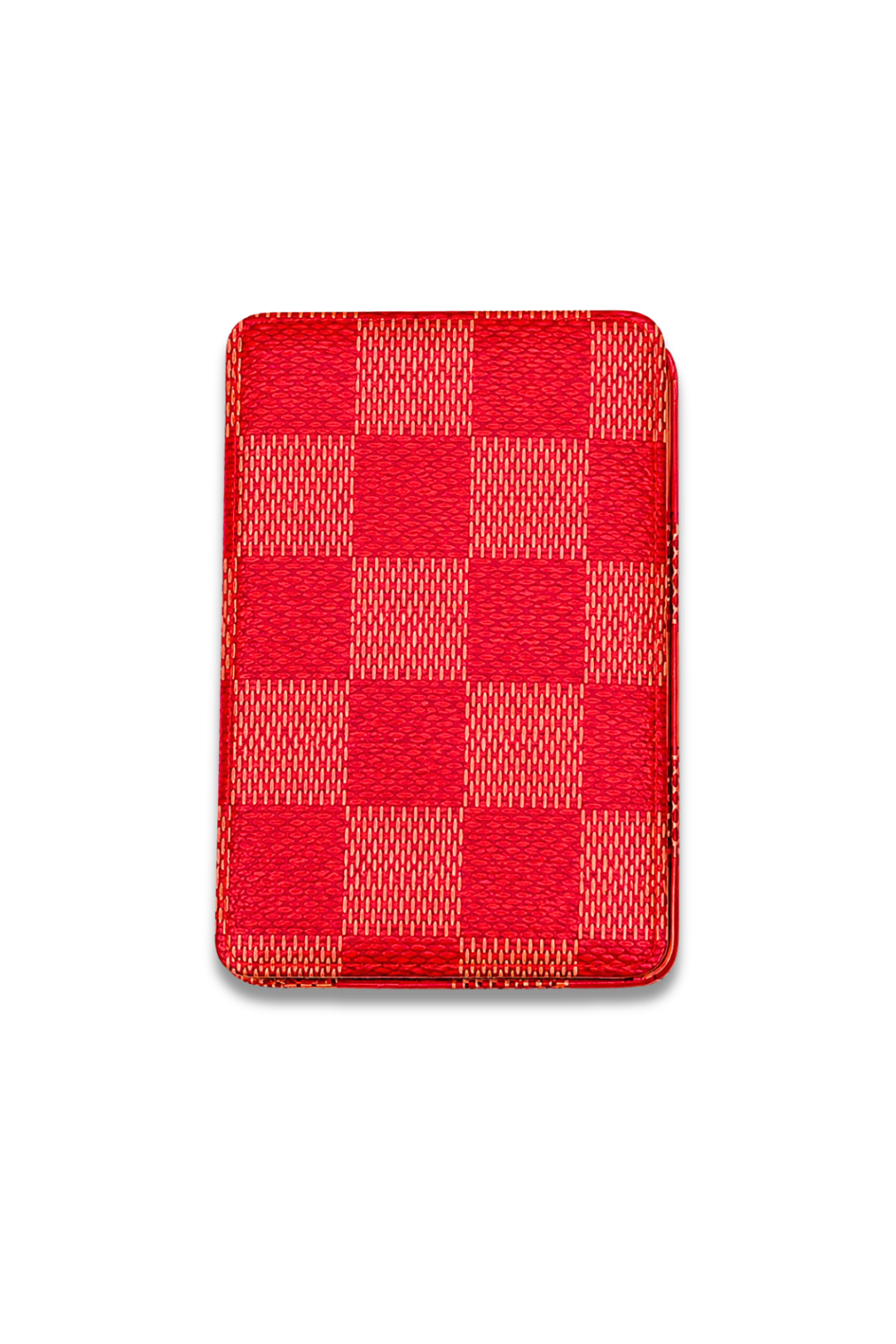Checkered Cosmetic Compact Mirror