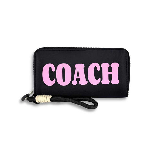 S3874 Coach Wallet with Wristlet Strap