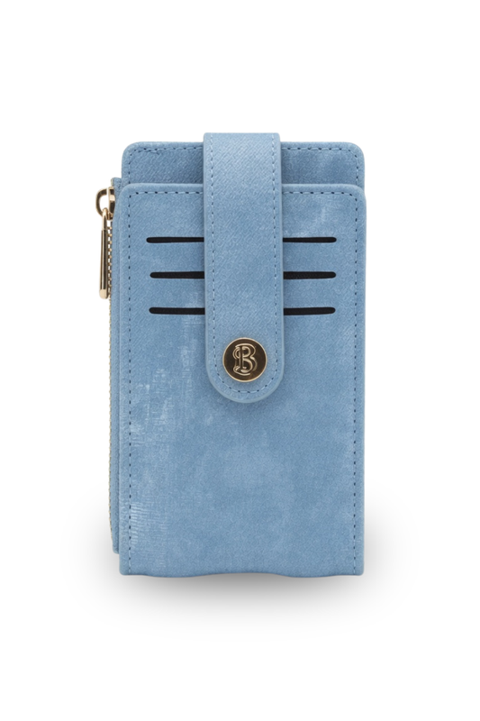 Compact Snap Tab Card Wallet