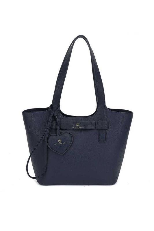 DS2507 Cipriana Tote Handbag with Heart Keychain