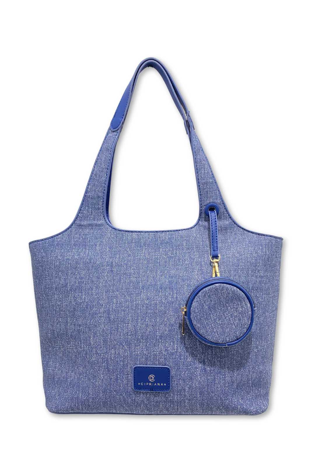 DS2427 Cipriana Tote Handbag with Keychain Pouch