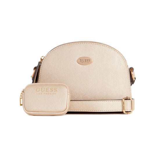 Guess Eastover Mini Dome Crossbody - Black <br><span style= "color:#FF0000;"><strong> Prices Coming Soon </strong></span>