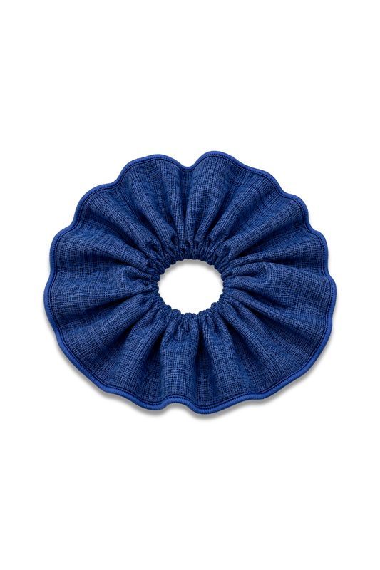 Denim Hair Scrunchie