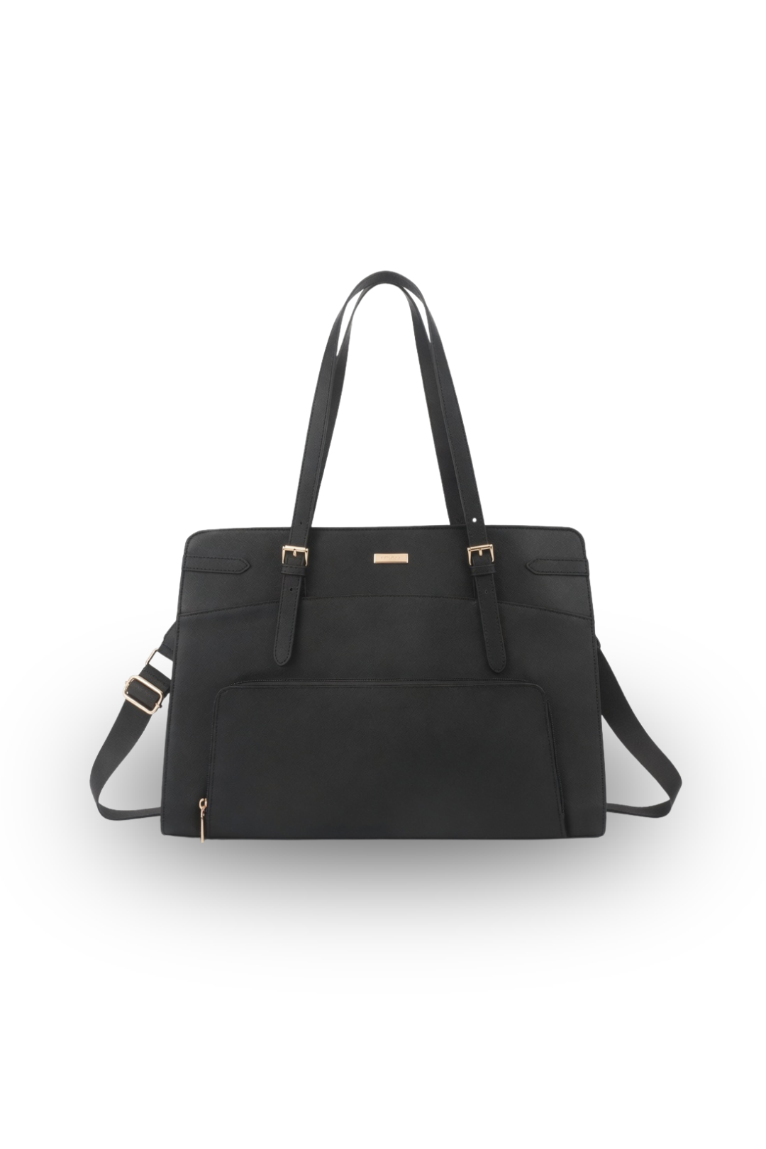 Dual-Tone Structured Work Tote