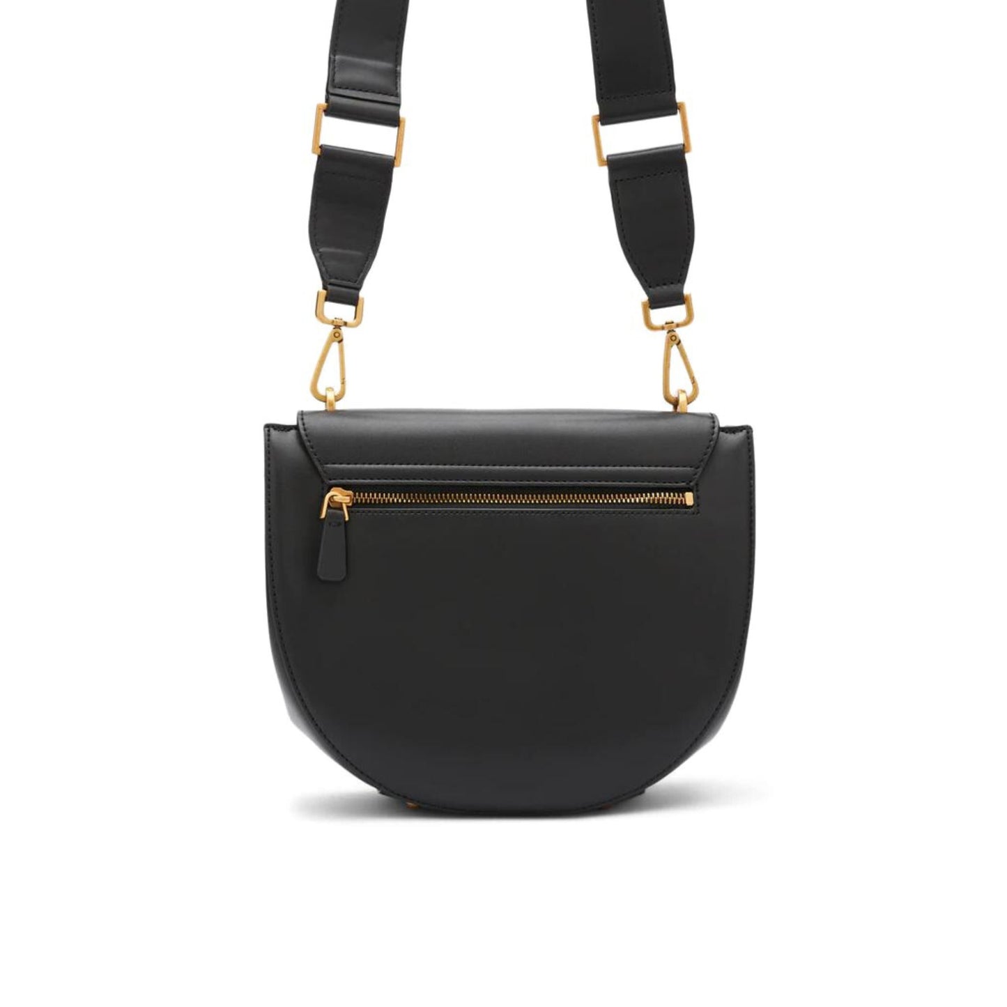 Guess Fleet Flap Saddle Bag - Black