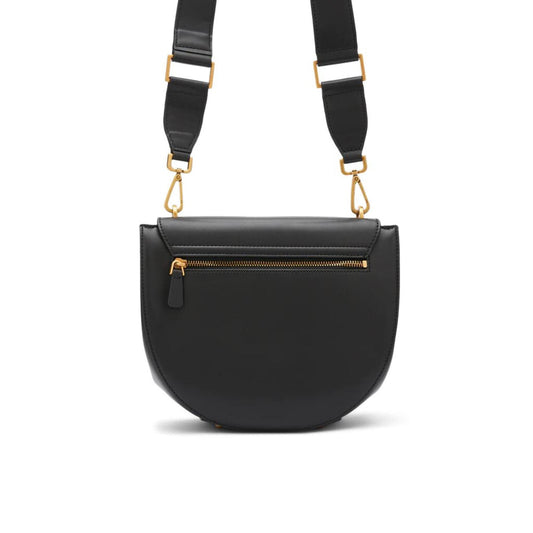 Guess Fleet Flap Saddle Bag - Black