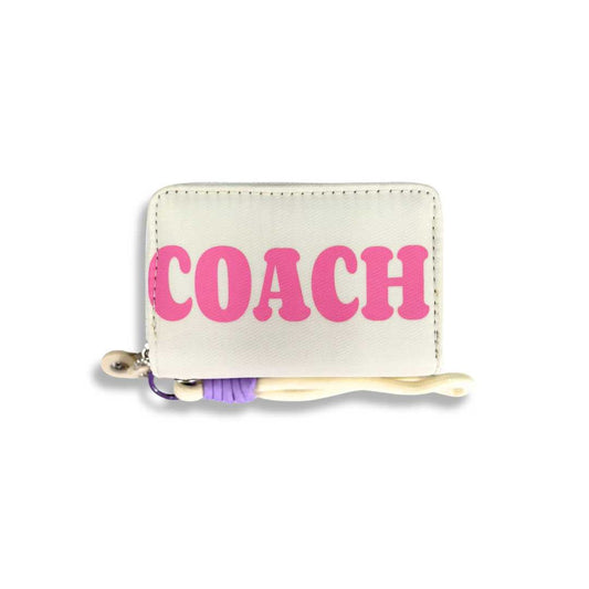 S3875 Coach Mini Wallet with Wristlet Strap