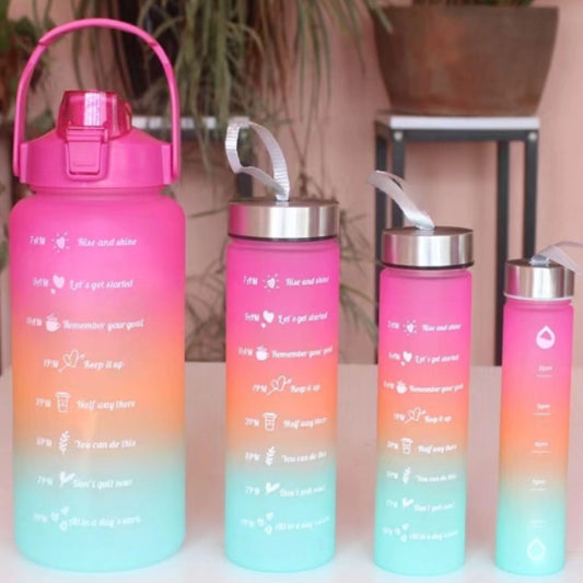 BZ-05 4 Piece Water Bottle Set