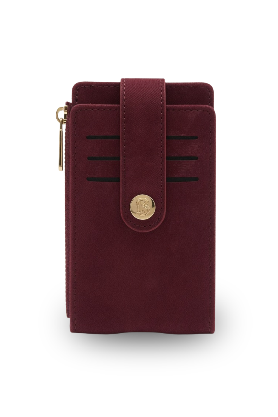 Compact Snap Tab Card Wallet
