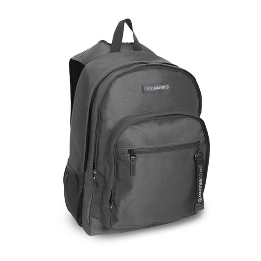Swiss Brand Gilway Backpack - GREY <br><span style= "color:#FF0000;"><strong> Prices Coming Soon </strong></span>