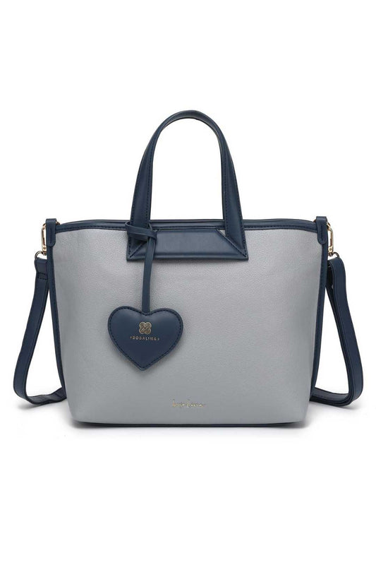 BDS2583 Bosalina Handbag with Heart Keychain
