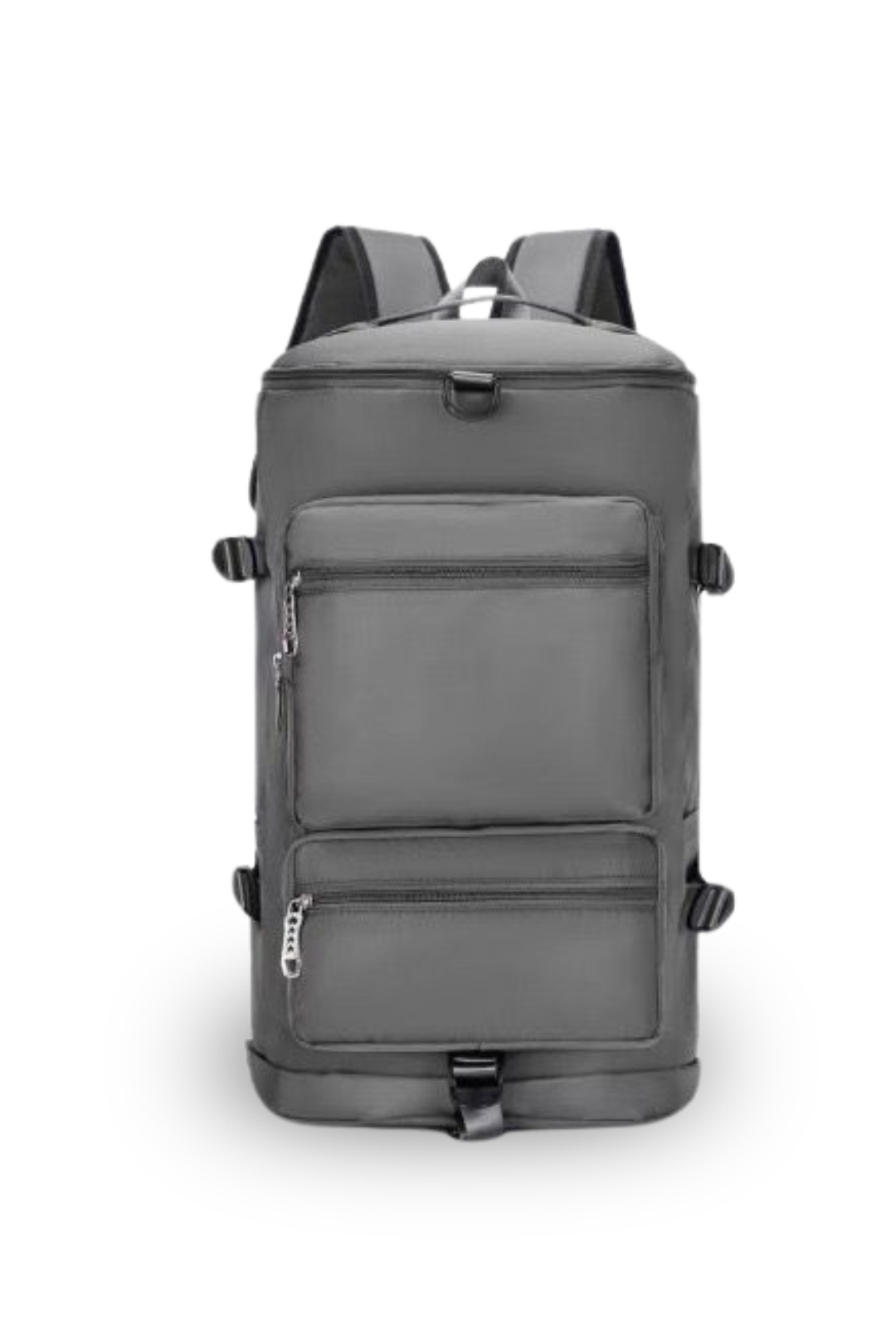 Convertible Travel Duffle Backpack with Multi-Pocket Storage