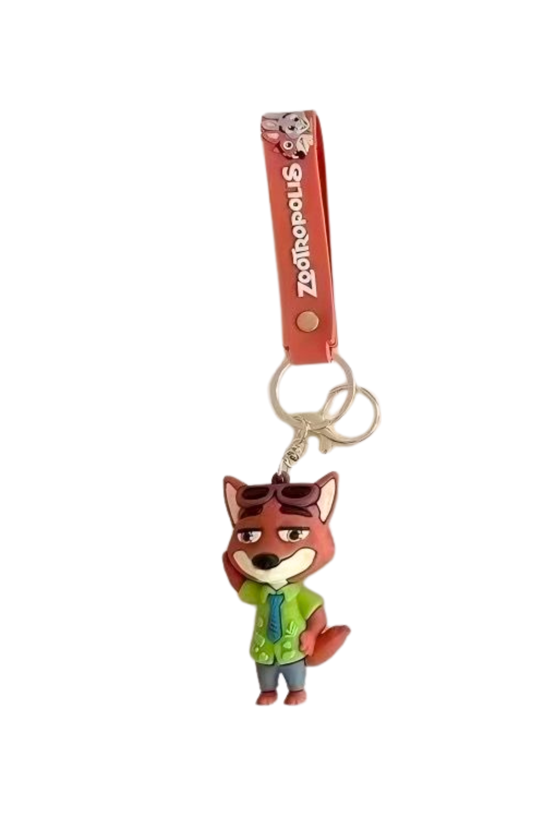 Cartoon Character Keychain Set
