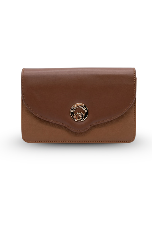 Compact Flap Crossbody Wallet