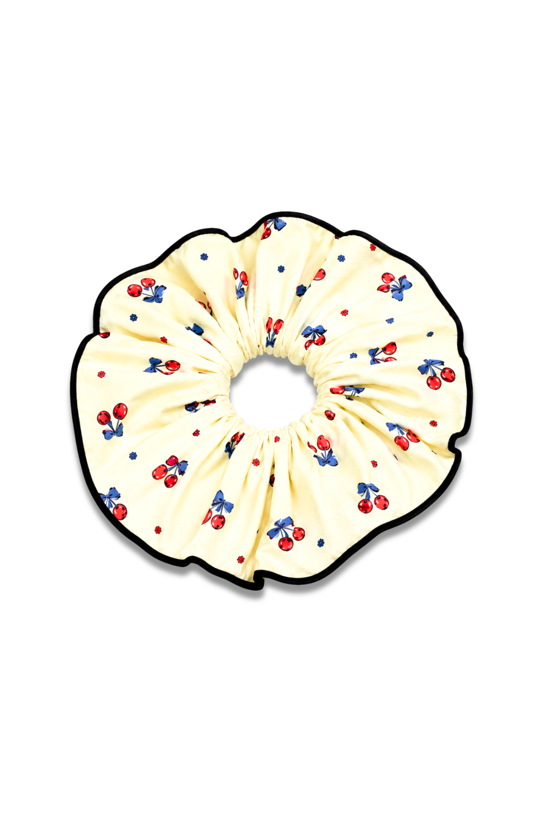 Cherry Print Hair Scrunchie