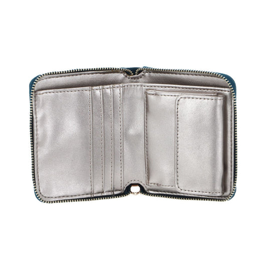 Guess Meridian Small Zip Wallet - Petrol<br><span style= "color:#FF0000;"><strong> Prices Coming Soon </strong></span>