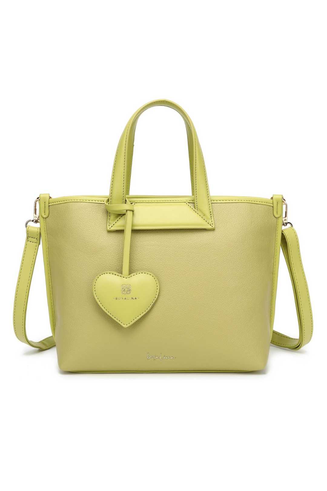 BDS2583 Bosalina Handbag with Heart Keychain