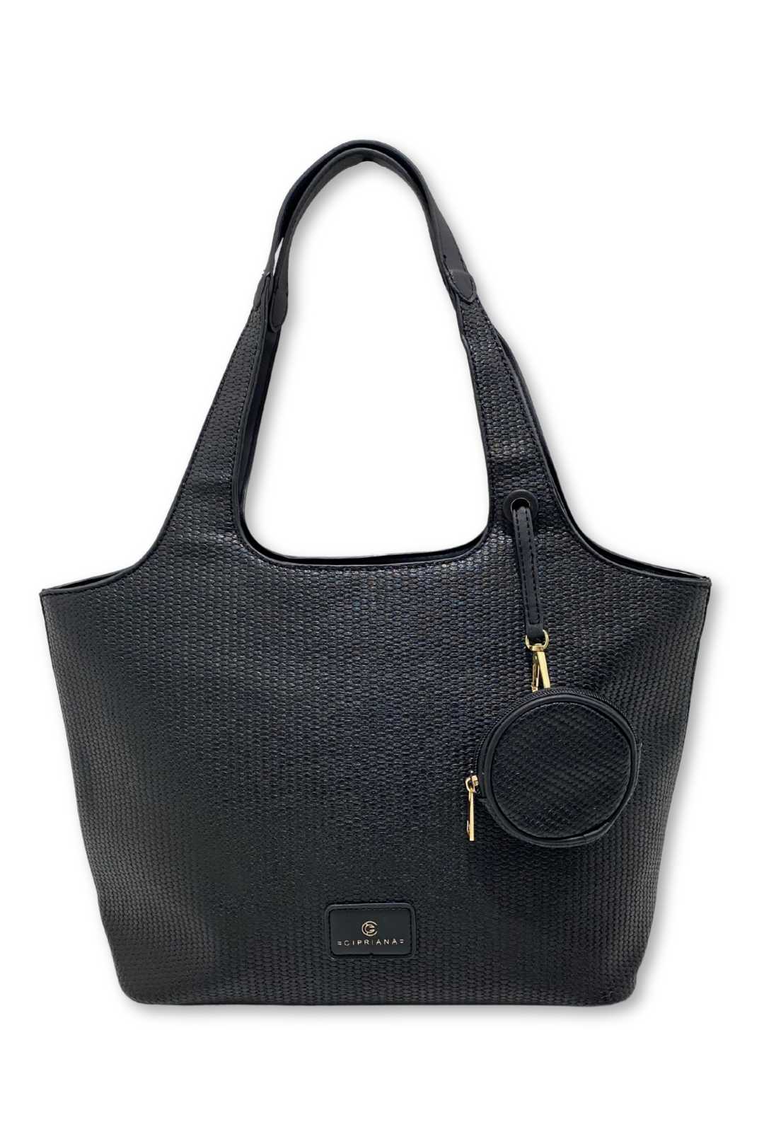 DS2427 Cipriana Tote Handbag with Keychain Pouch