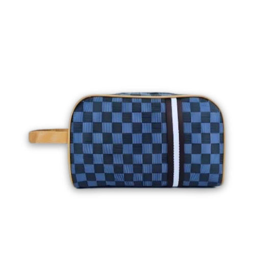 S3823 Multi-purpose Checkered Patterned Pouch