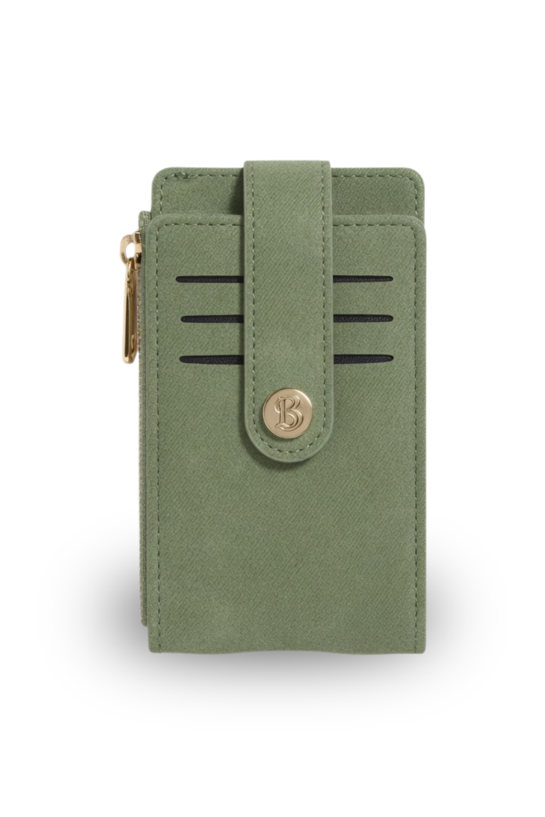 Compact Snap Tab Card Wallet
