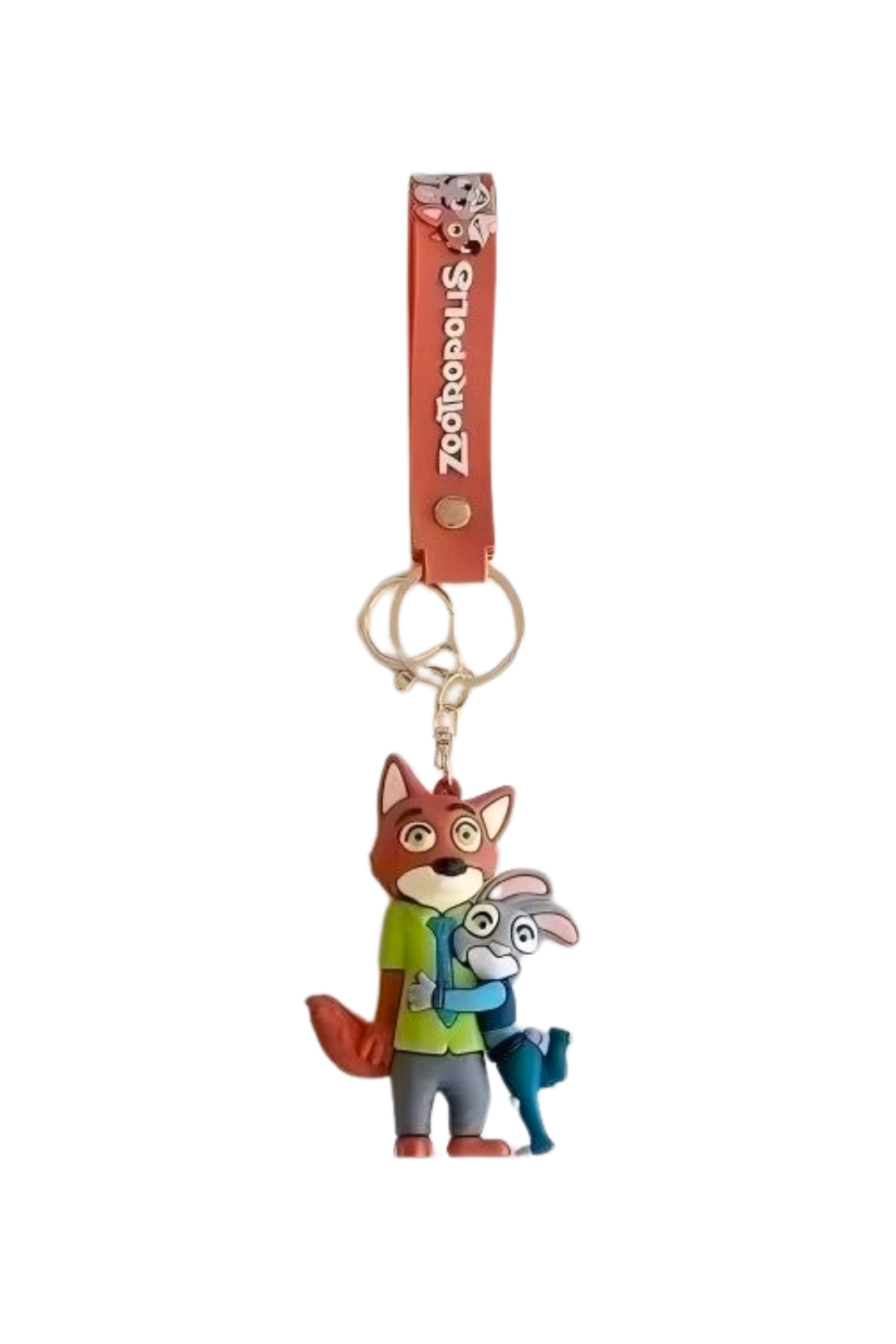 Cartoon Character Keychain Set