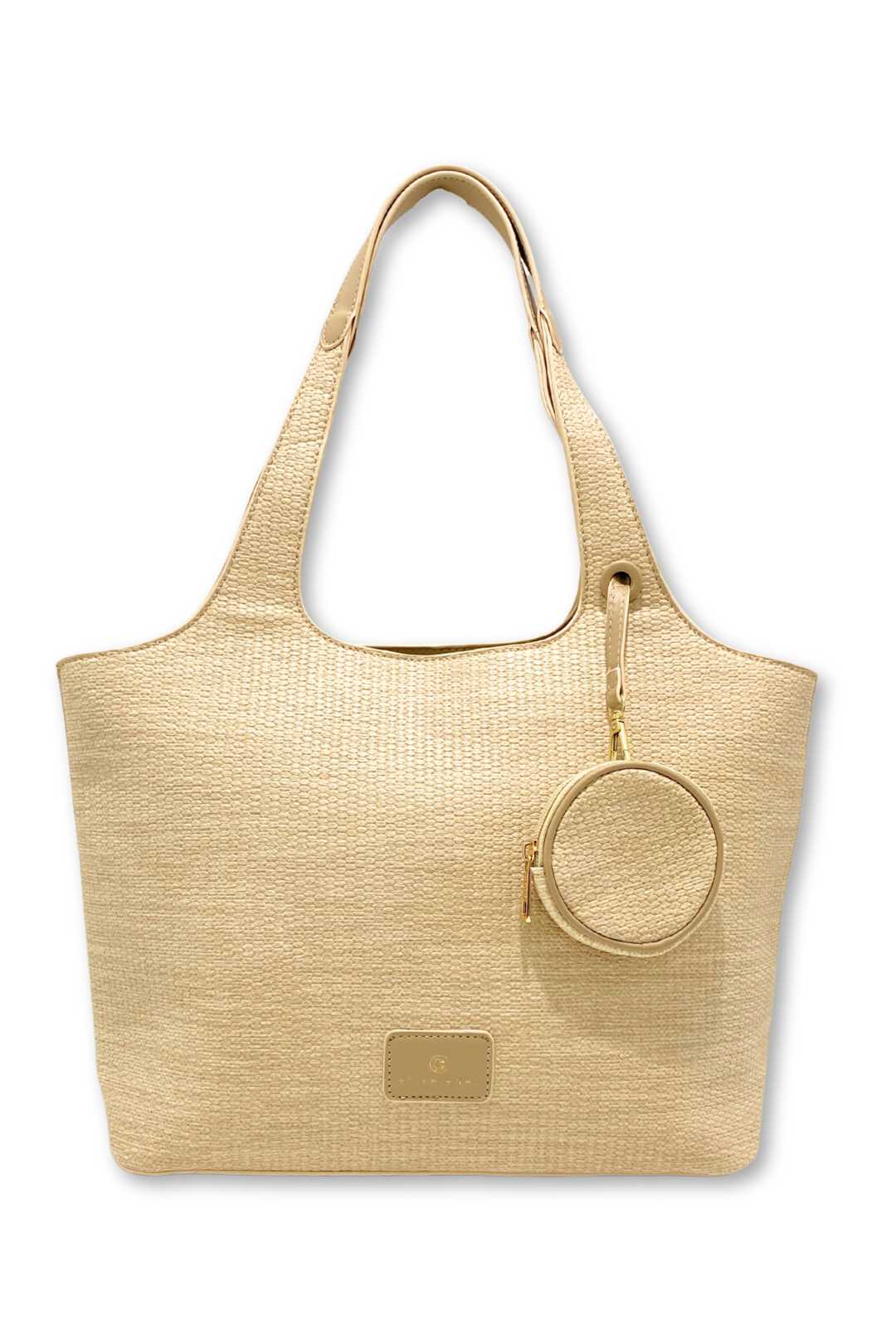 DS2427 Cipriana Tote Handbag with Keychain Pouch