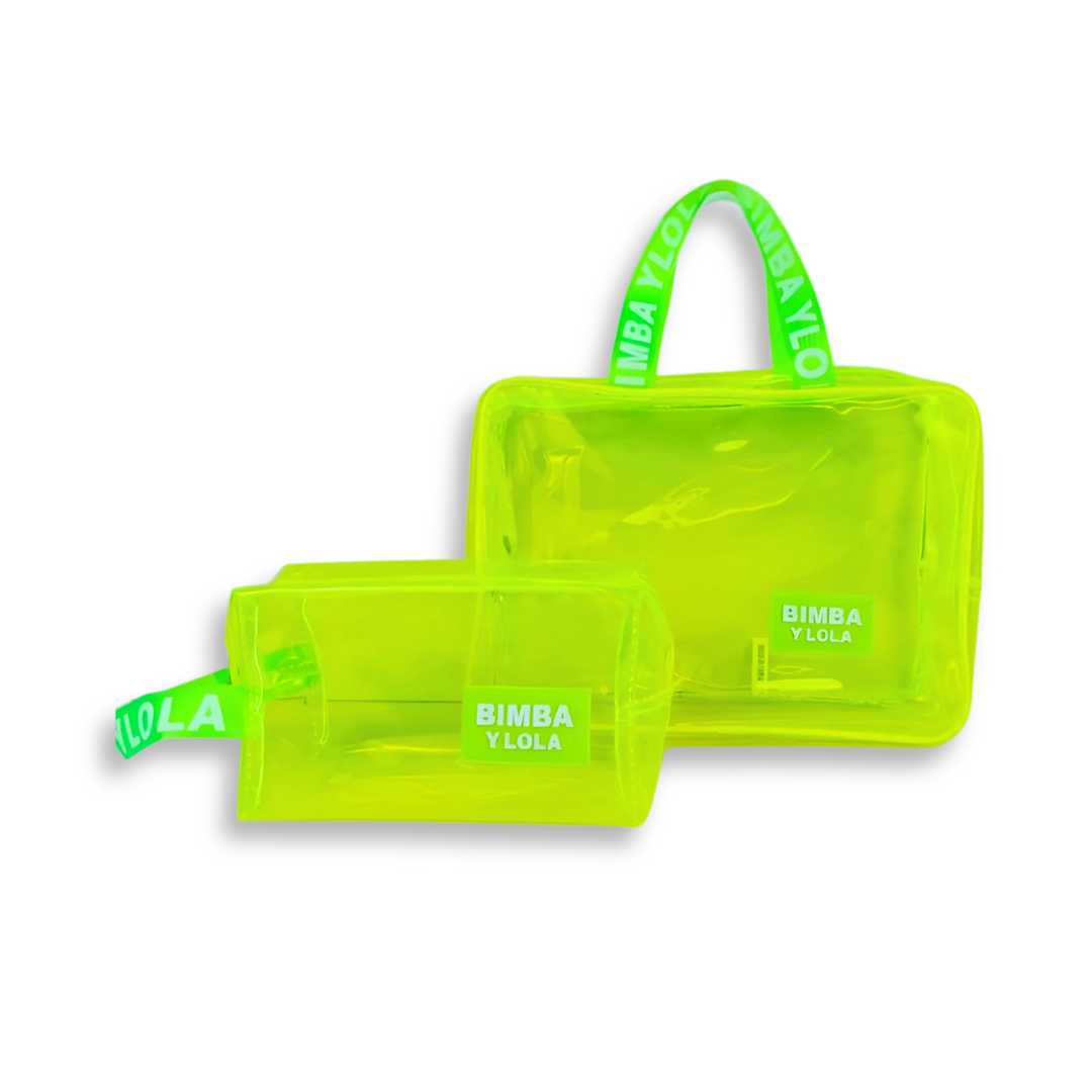 AB159 Clear Multipurpose 2 Piece Pouch Set